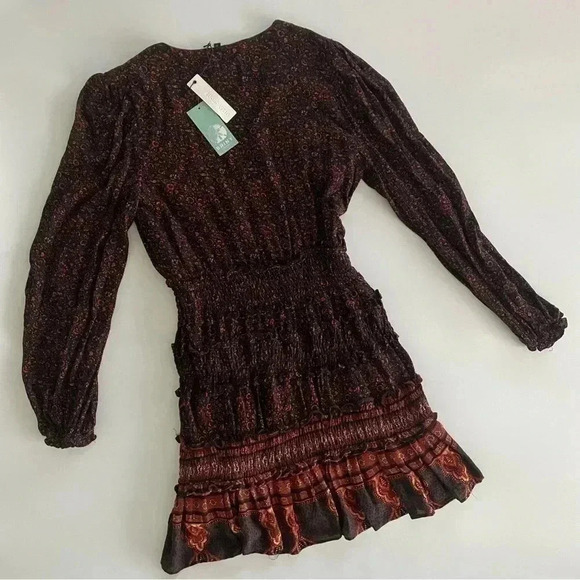 Olivaceous Smocked mini dress - New with tags - Picture 5 of 10